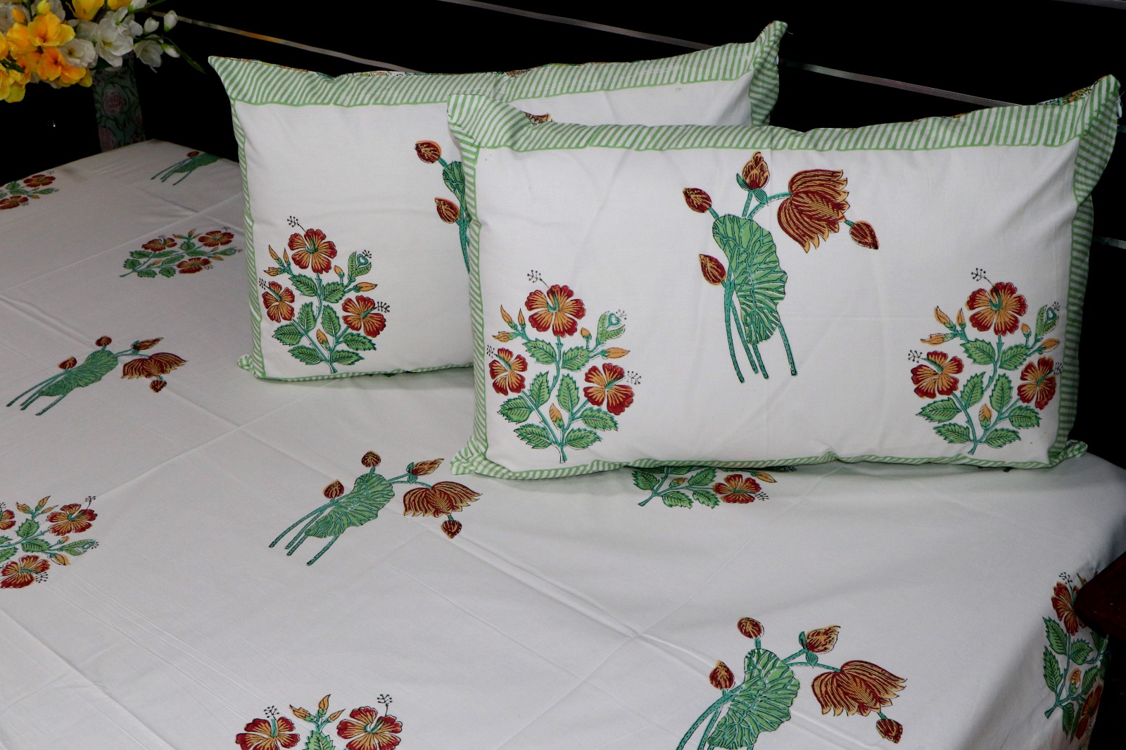 Traditional Block Print Bedsheets